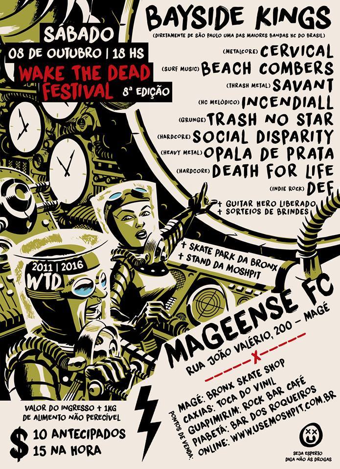 Flyer da 8º Edição